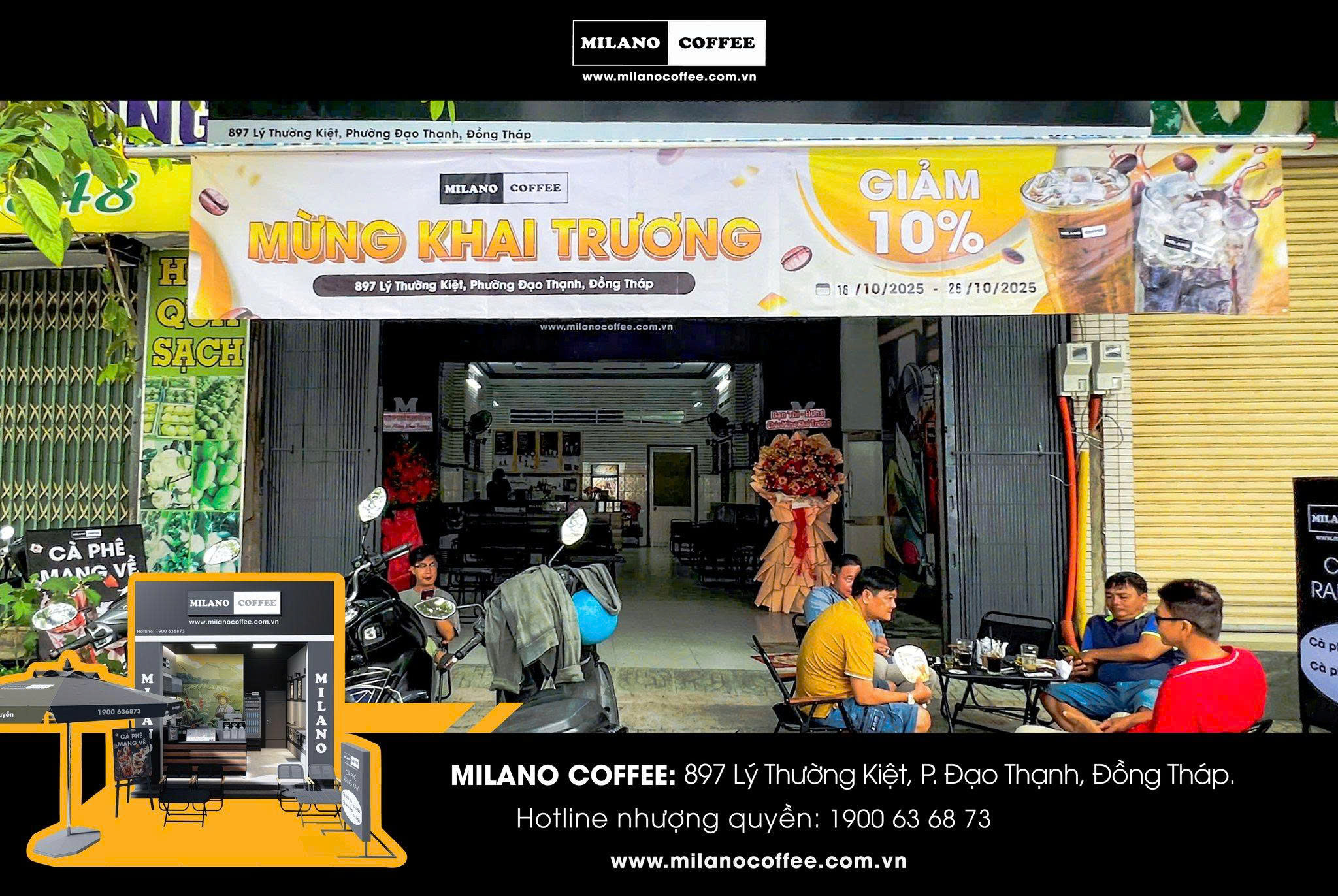 ĐẠI LÝ 2786 – MILANO TIỀN GIANG – TỈNH ĐỒNG THÁP