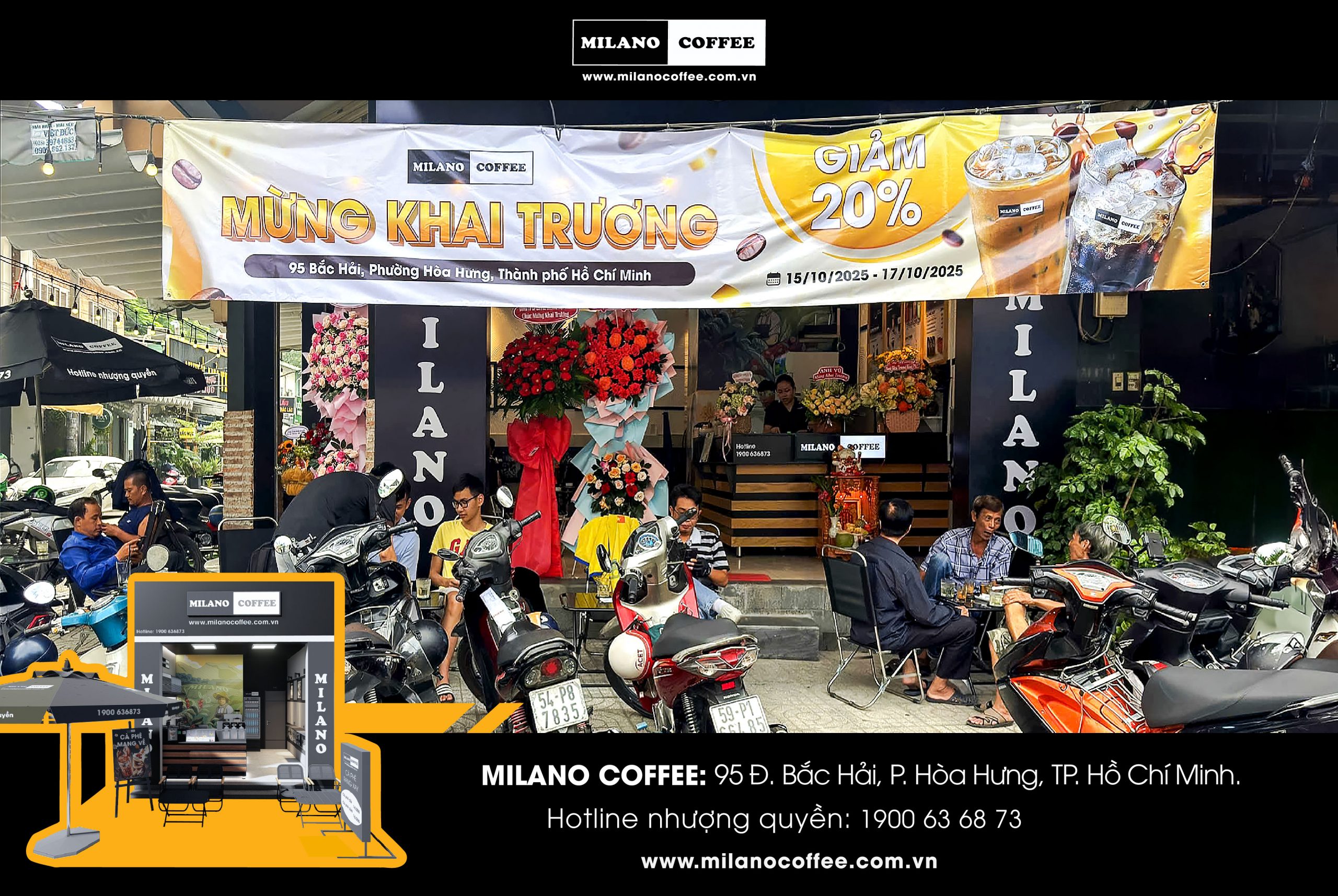 ĐẠI LÝ 2784 – MILANO QUẬN 10 – TP. HỒ CHÍ MINH