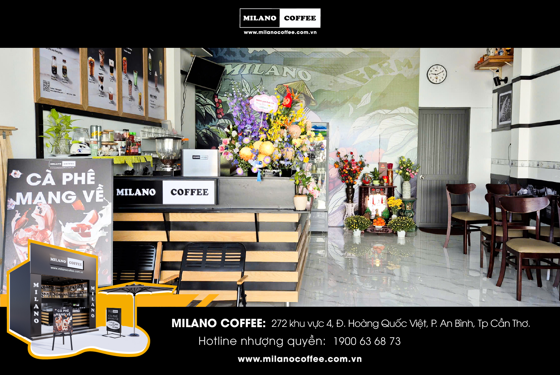 ĐẠI LÝ 2864 – MILANO CẦN THƠ