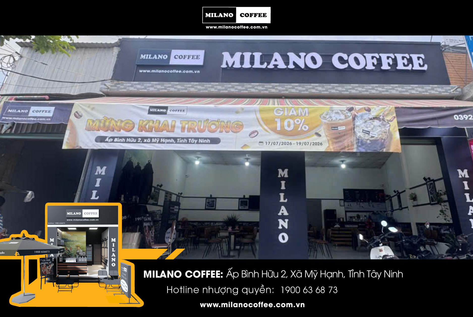 ĐẠI LÝ 2964 – MILANO LONG AN – TỈNH TÂY NINH