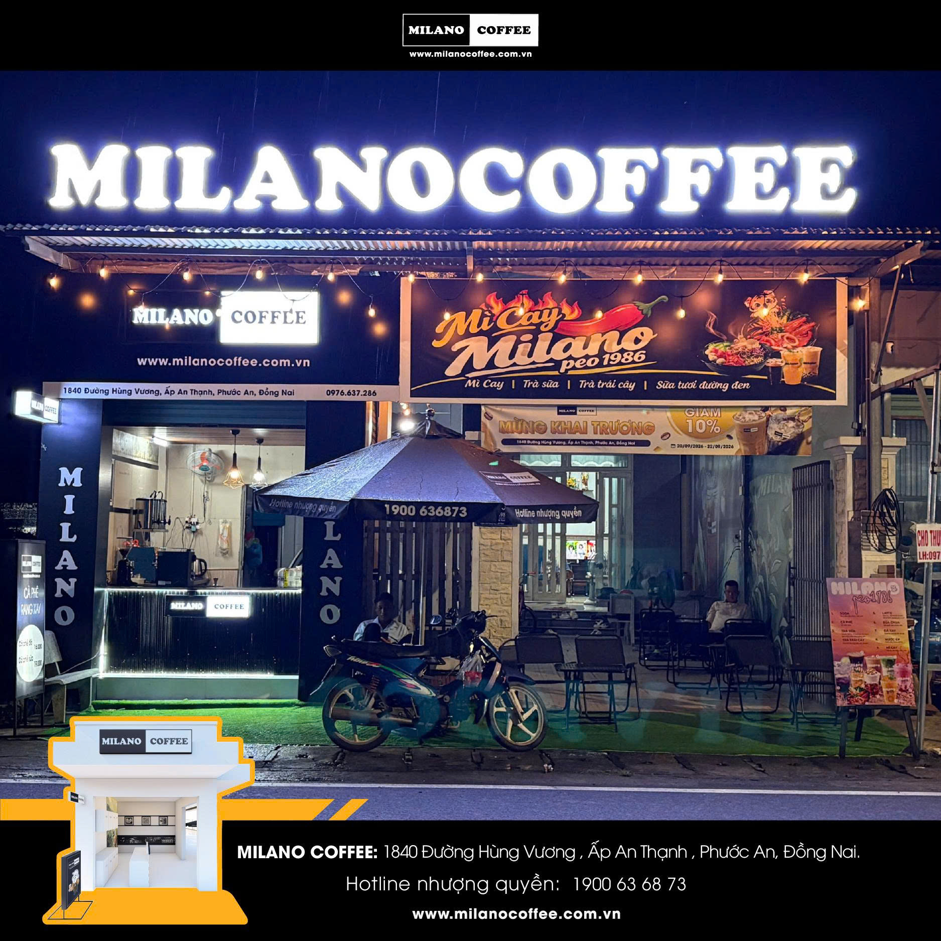 ĐẠI LÝ 2986 – MILANO ĐỒNG NAI